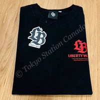 LIBERTY WALK JAPAN KAIZOU BOX LOGO R34 Silhouette TEE BLACK T290-BKXL