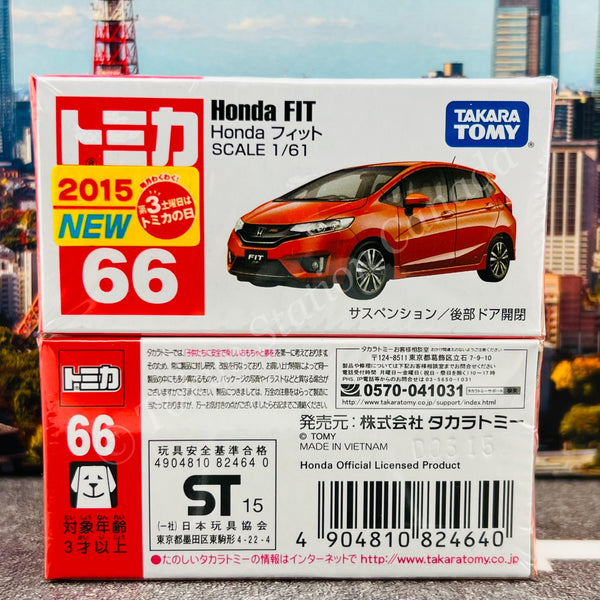 TOMICA 66 Honda FIT