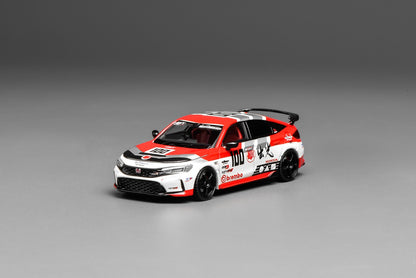 MOTORHELIX 1/64 Honda Civic TYPE R (FL5) Idemitsu Motion Red M65427