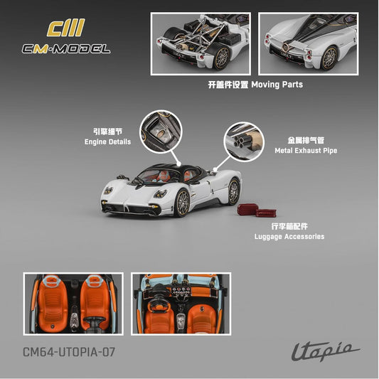 CM MODEL 1/64 Pagani Utopia CM64-Utopia-07