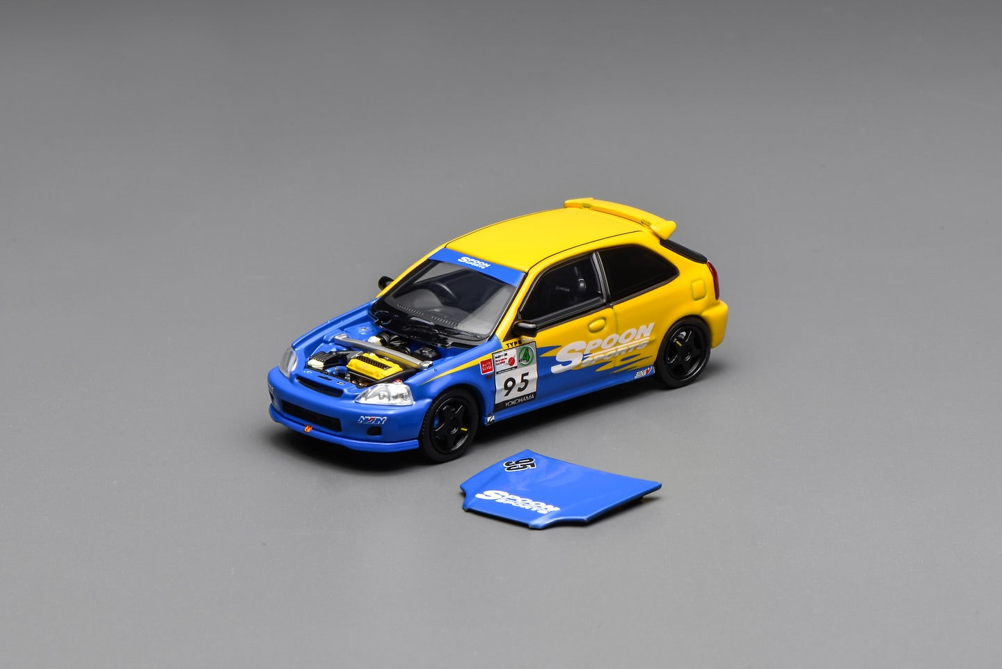 MOTORHELIX 1/64 Honda Civic Type R (EK9) Spoon Edition M65015