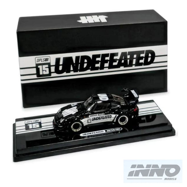 DPLS x RWB x INNO64 1/64 RWB993 Black TASKL 2025 Exclusive Model IN64-993RWB-UNDFTD (CHASE CARS ARE RANDOMLY PACKED)
