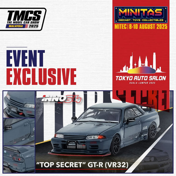 INNO64 1/64 TOP SECRET GT-R (VR32) TASKL25 EVENT EDITION IN64-VR32TS-TASKL25