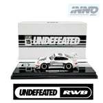 DPLS x RWB x INNO64 1/64 RWB964 White TASKL 2025 Exclusive Model IN64-964RWB-UNDFTD (CHASE CARS ARE RANDOMLY PACKED)
