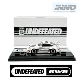 DPLS x RWB x INNO64 1/64 RWB964 White TASKL 2025 Exclusive Model IN64-964RWB-UNDFTD (CHASE CARS ARE RANDOMLY PACKED)
