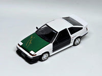 HOBBY JAPAN JDM64 1/64 Toyota Sprinter Trueno Drift King AE86 Street Carbon Door - Test (Hong Kong Toycar Salon 2025 Exclusive Edition) HJDM008A-1V