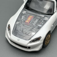 PREORDER Motorhelix 1/64 Honda S2000 TYPE S Platinum White Pearl M65108 (Approx. Release Date: Q4 2025 and subject to the manufacturer's final decision)