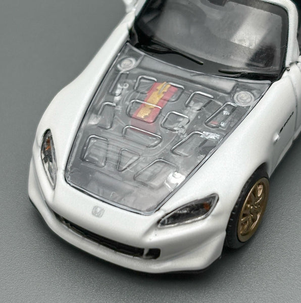 PREORDER Motorhelix 1/64 Honda S2000 TYPE S Platinum White