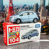 TOMICA 104 Toyota Vitz First Edition (4904810392477)