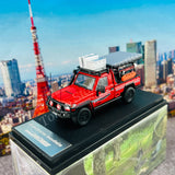 AUTOBOTS 1/64 Toyota Land Cruiser LC79 with Accessories RED