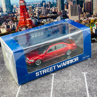 Street Weapon 1/64 S-Class S600L W221 - Red