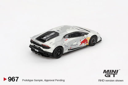 MINI GT 1/64 Lamborghini Huracan LB★WORKS ver. 2 Mad Mike NIMBUL MGT00967-BL
