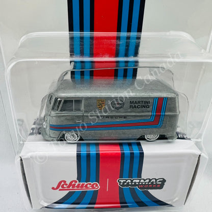 *CHASE CAR* Tarmac Works x Schuco 1/64 Volkswagen T1 Panel Van Martini Racing T64S-005-MAR