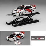 MOTORHELIX 1/64 Mitsubishi Lancer Evolution IV GSR HEC Hangzhou 2025 Event Model Limited to 599pcs M64020