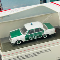 Schuco 1/64 Mercedes-Benz 200D POLIZEI (Dark Green) 452037400