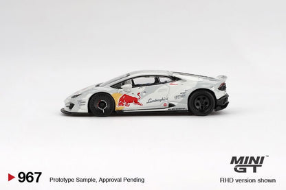 MINI GT 1/64 Lamborghini Huracan LB★WORKS ver. 2 Mad Mike NIMBUL MGT00967-BL