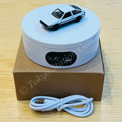 Mini Turntable Display 4.75" (White)