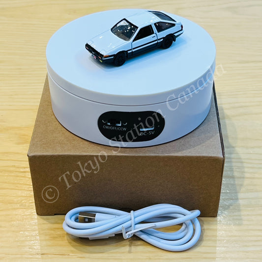 Mini Turntable Display 4.75" (White)