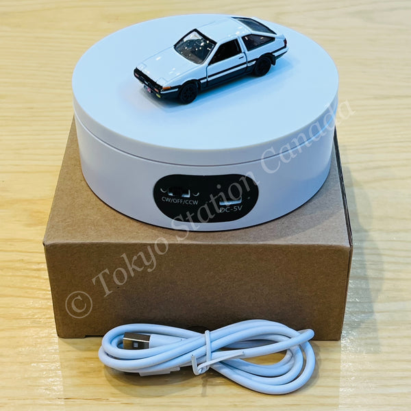 Mini Turntable Display 4.75" (White)
