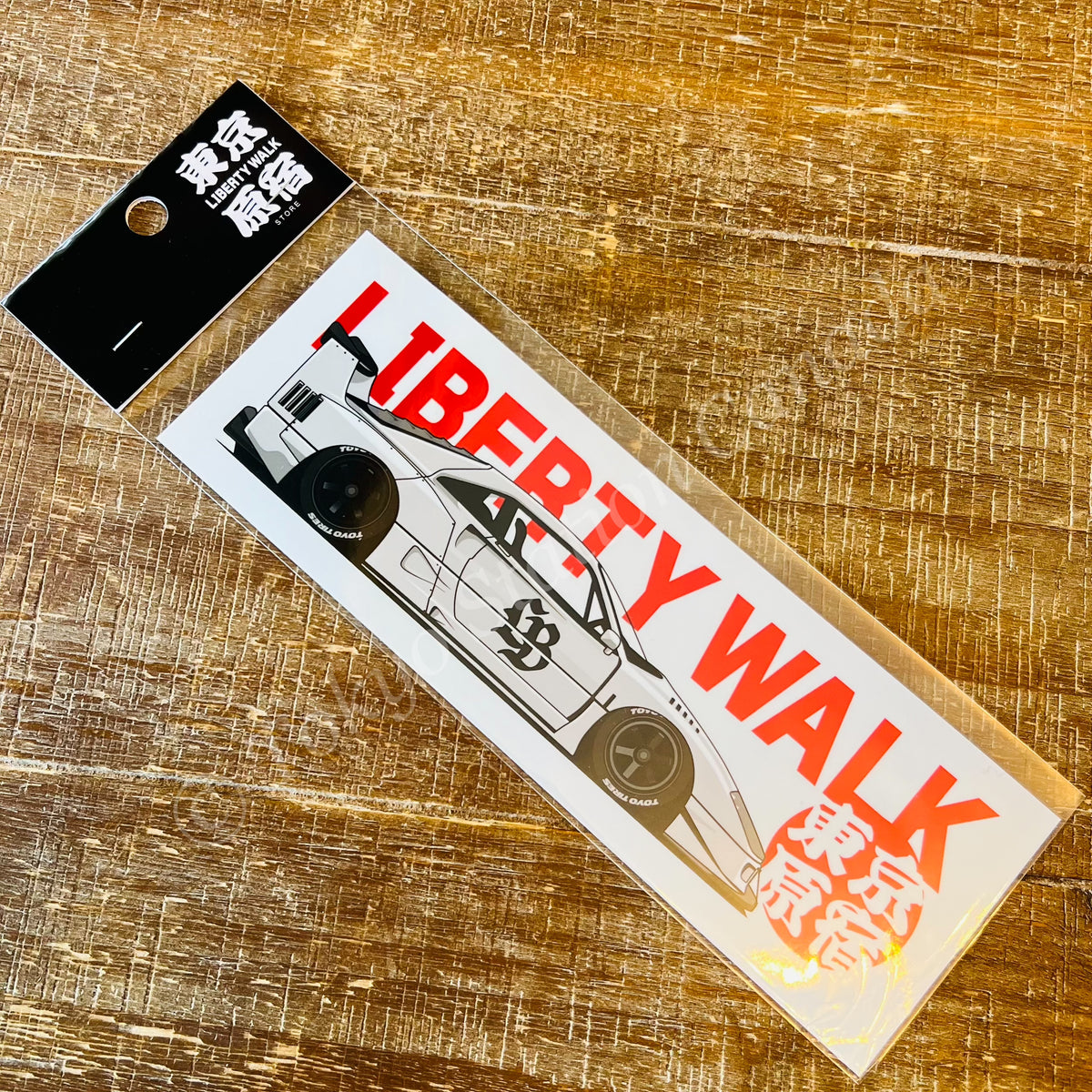 LIBERTY WALK JAPAN Tokyo Harajuku Exclusive Box Sticker F40 ST162 ...