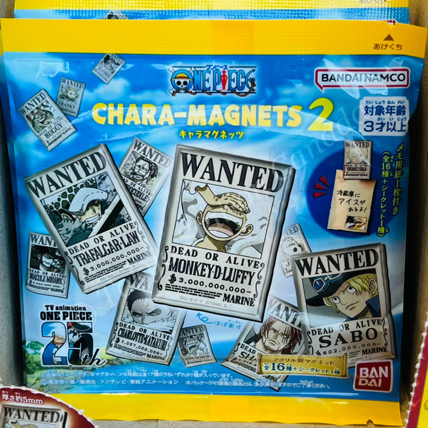 BANDAI NAMCO ONE PIECE CHARA-MAGNETS 2 (Single pack)