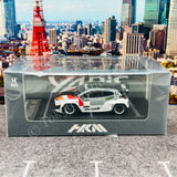 HKM 1/64 YARIS Rocket Bunny WHITE