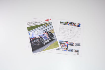 KYOSHO MINICAR BOOK 1/64 SUBARU WRX NBR2024 with LED (Compatible with  MOTN LED BASE SYSTEM) 07129N24E