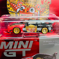 MINI GT 1/64 LB-Silhouette WORKS GT NISSAN 35GT-RR Ver.1 “BARONG”  MINI GT x MIZU Diecast MGT00651-R