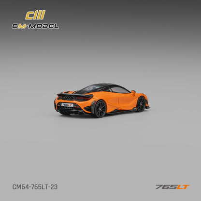 PREORDER CM MODEL 1/64 Mclaren 765LT Papaya orange CM64-765LT-23 (Approx. Release Date : Q4 2026 subject to manufacturer's final decision)