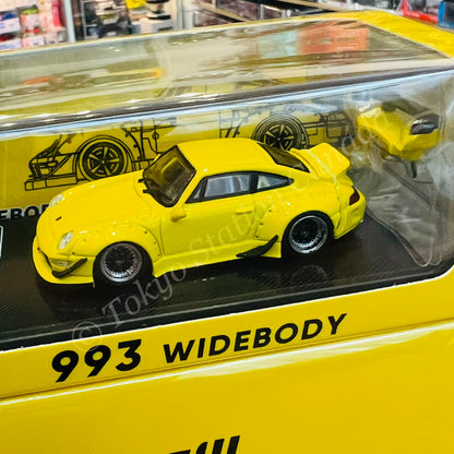 CM MODEL 1/64 993 Yellow (Indonesia Exclusive) CM64-993-INA
