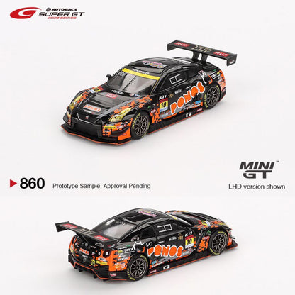 MINI GT 1/64 Nissan GT-R NISMO GT3 #10 "PONOS GAINER GT-R" GAINER  2023 SUPER GT SERIES MGT00860-BL