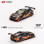 PREORDER MINI GT 1/64 Nissan GT-R NISMO GT3 #10 "PONOS GAINER GT-R" GAINER  2023 SUPER GT SERIES MGT00860-BL (Approx. Release Date : Q2 2025 subject to manufacturer's final decision)