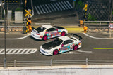 TARMAC WORKS GLOBAL64 1/64 VERTEX Nissan Silvia S15 Hello Kitty Drift Car IDE 2024 Special Edition T64G-23-HK