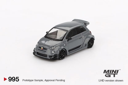 MINI GT 1/64 Abarth 595 LB-WORKS x Abas Works – Grey MGT00995-BL