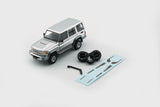 BM Creations 1/64 Toyota Land Cruiser LC76 - Silver (LHD) 64B0349