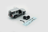 BM Creations 1/64 Toyota Land Cruiser LC76 - Silver (LHD) 64B0349