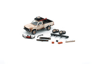 PREORDER BM Creations 1/64 Toyota 1980 Hilux N60, N70 Matte Rusting White w/Accessories LHD 64B0359 (Approx. release in OCT 2023 and subject to the manufacturer's final decision)