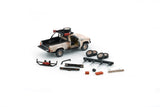 BM Creations 1/64 Toyota 1980 Hilux N60, N70 Matte Rusting White w/Accessories LHD 64B0359