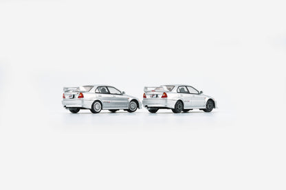 BM Creations 1/64 Mitsubishi Lancer EVO V / VI - SILVER(RHD) 64B0408