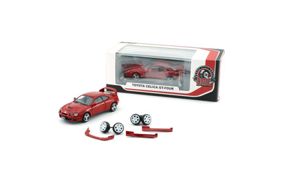 BM Creations 1/64 Toyota Celica GT Four -RED (LHD) 64B0418 (Paper Box)