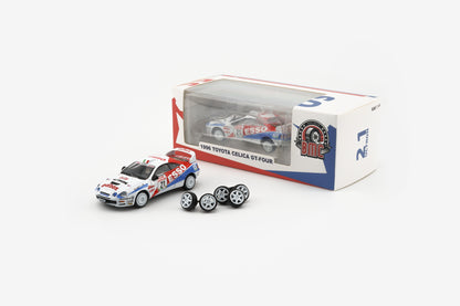 BM Creations 1/64 Toyota Celica ST205 -Rallye Sanremo -Rallye d'Italia 1996 LHD_#21 (ESSO) 64B0421
