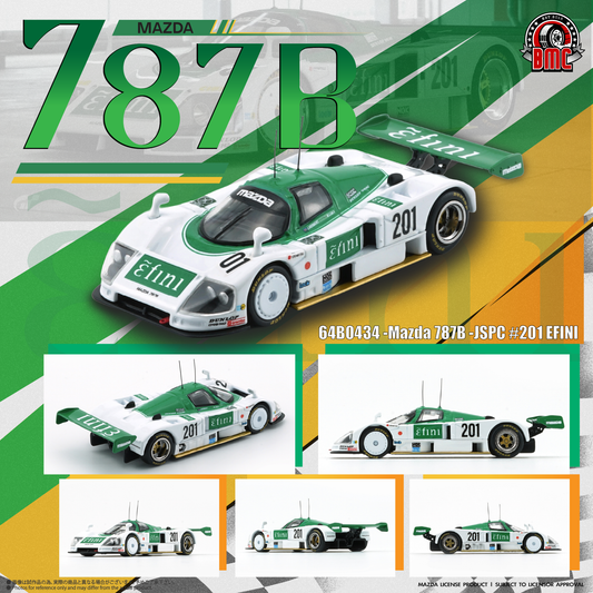 BM Creations 1/64 Mazda 787B - JSPC  #201 EFINI 64B0434