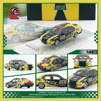 PREORDER BM Creations 1/64 Toyota Corolla AE100 - 1988 Malaysia Sepang International Circuit UNIXX #501 64B0455 (Approx. release in Q4 2025 and subject to the manufacturer's final decision)