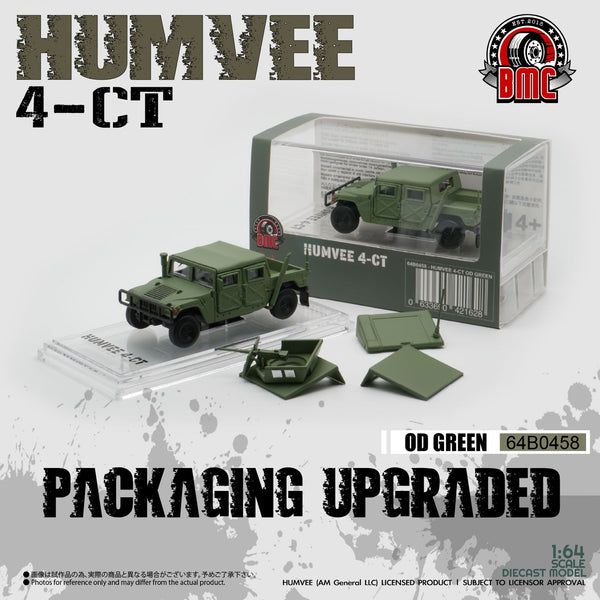 BM Creations 1/64 Humvee 4-CT - OD Green 64B0458