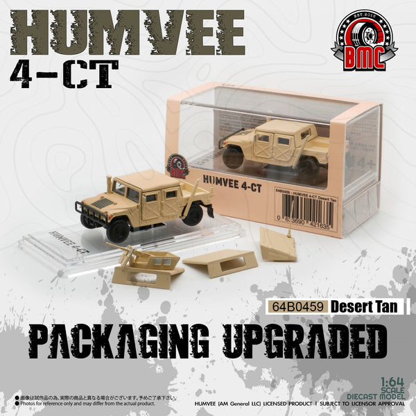 BM Creations 1/64 Humvee 4-CT -Desert Tan 64B0459