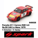 PREORDER SPARK 1/64 Porsche 911 Carrera RSR 3.0 No.59 24H Le Mans 1975 T. Schenken - H. Ganley 64S028 (Approx. Release Date : Q4 2025 subject to the manufacturer's final decision)
