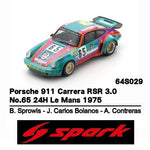 PREORDER SPARK 1/64 Porsche 911 Carrera RSR 3.0 No.65 24H Le Mans 1975 B. Sprowls - J. Carlos Bolanos - A. Contreras 64S029 (Approx. Release Date : Q4 2025 subject to the manufacturer's final decision)
