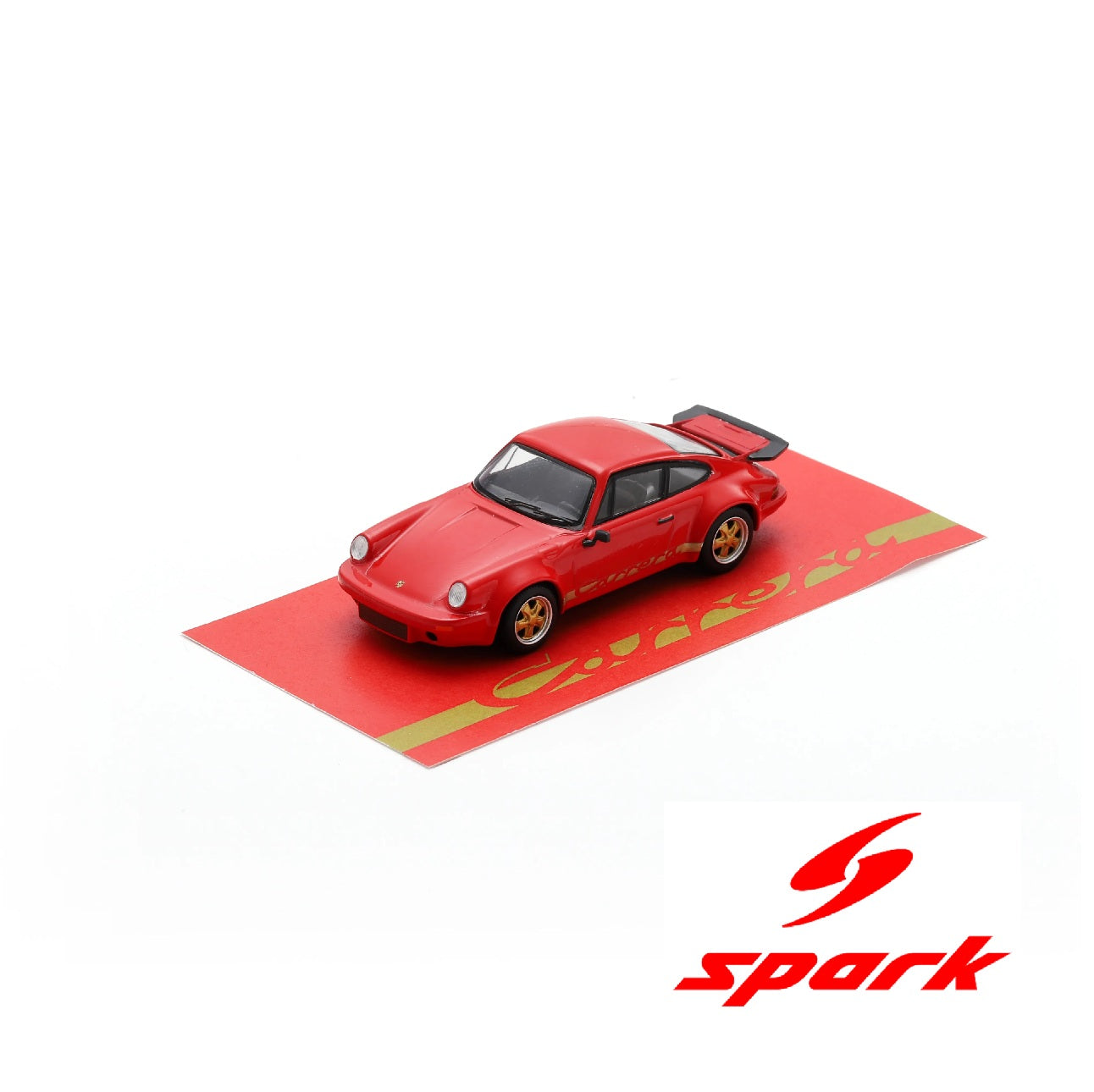 PREORDER SPARK 1/64 Porsche 911 3.0 RS (Red with gold stripe) 64SP007-C (Approx. Release Date : Q2 2026 subject to the manufacturer's final decision)
