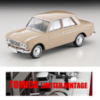 TOMYTEC TLV 1/64 Datsun Bluebird 1200 DX Beige 1963 LV-65d