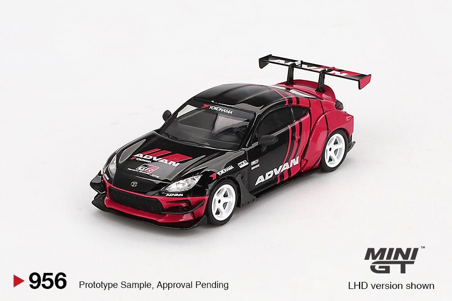 MINI GT 1/64 Toyota GR86 HKS TYPE R ADVAN 2022 Tokyo Auto Salon MGT00956-R